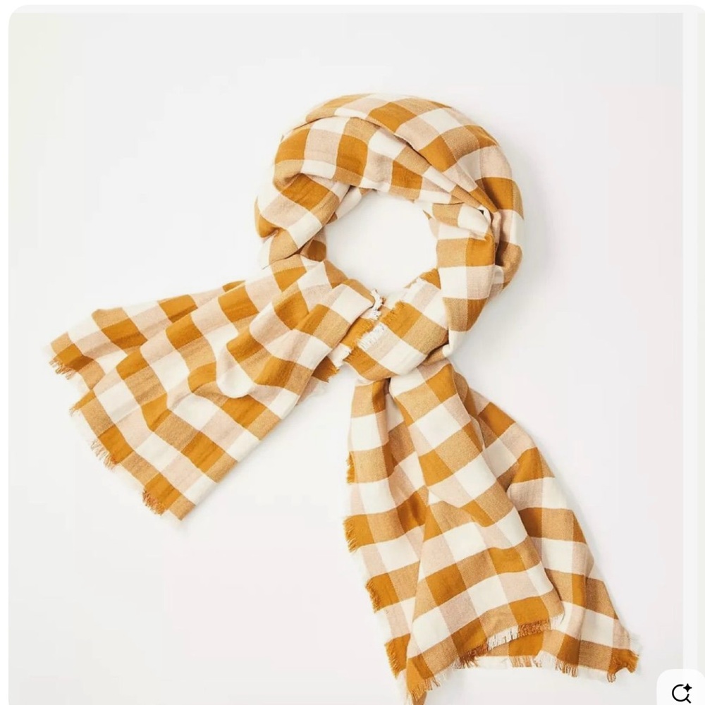 LOFT NWT Plaid Blanket Scarf